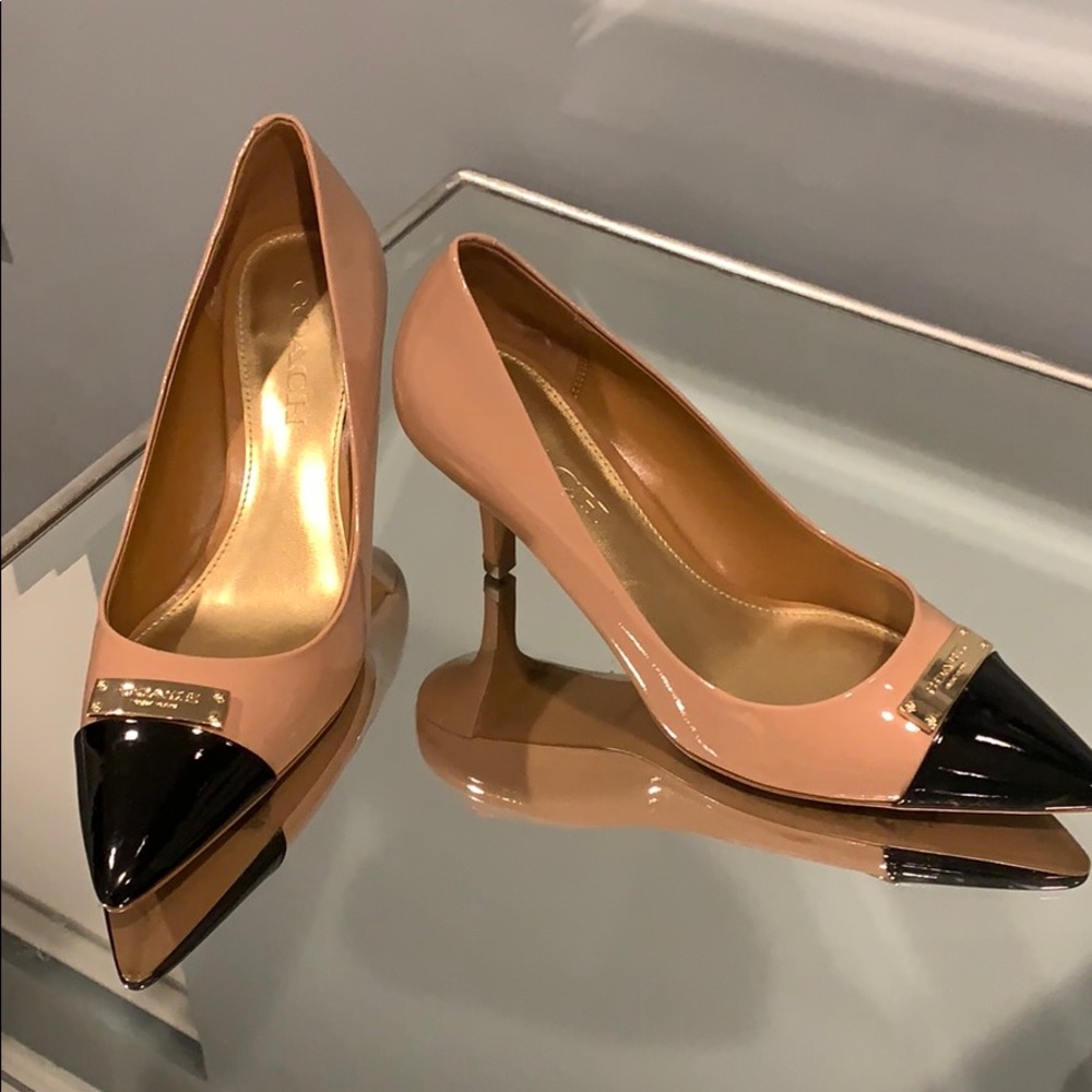 COACH Patent Pointy heels-Pumps